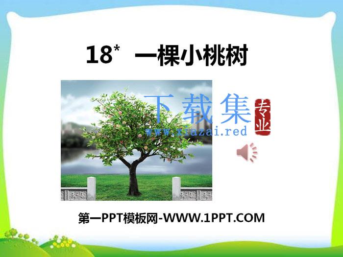 《一棵小桃树》PPT下载