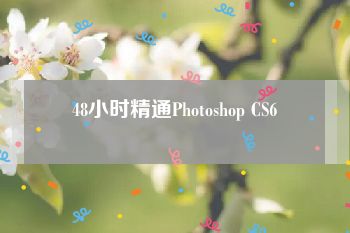 48小时精通Photoshop CS6