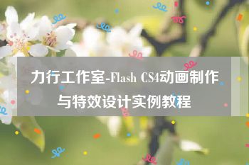 力行工作室-Flash CS4动画制作与特效设计实例教程