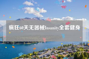 疯狂60天无器械Insanity全套健身