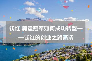 钱红 奥运冠军如何成功转型——钱红的创业之路高清