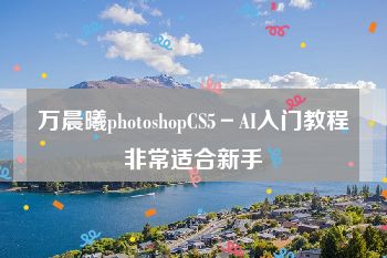 万晨曦photoshopCS5－AI入门教程非常适合新手