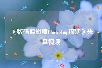 《数码摄影师Photoshop魔法》光盘视频