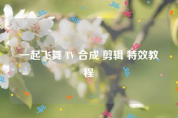 一起飞舞 TV 合成 剪辑 特效教程