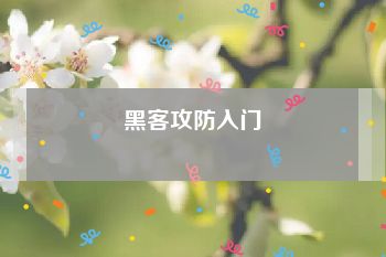 黑客攻防入门