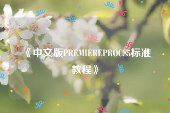 《中文版PREMIEREPROCS5标准教程》