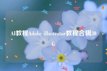 AI教程Adobe illustrator教程合辑30G