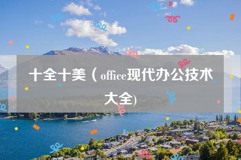 十全十美（office现代办公技术大全)